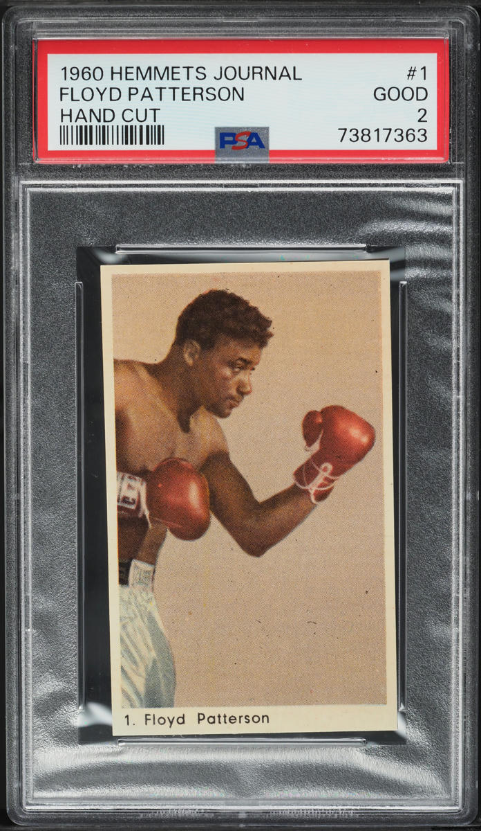 1960 Hemmets Journal Boxing Floyd Patterson #1 PSA 2 GD