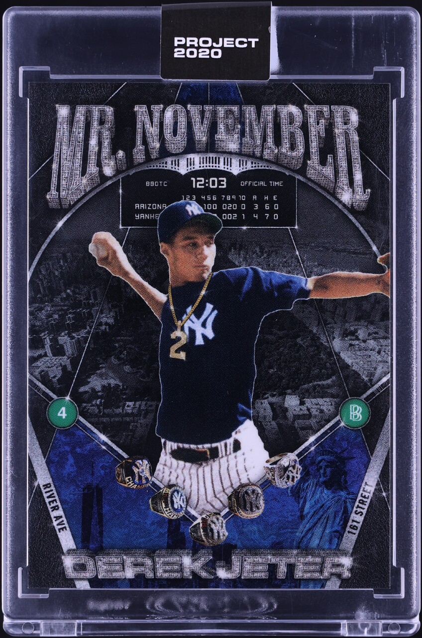 2020 Topps Project 2020 By Ben Baller Derek Jeter #132