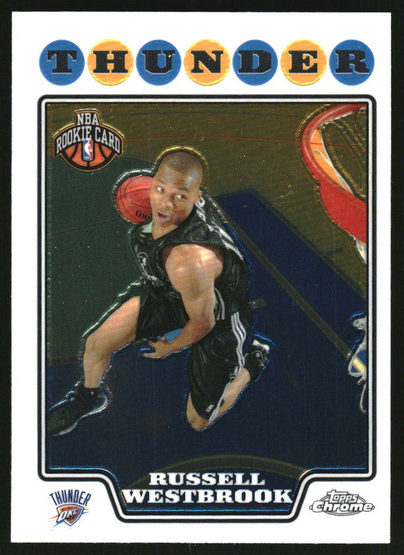 2008-09 Topps Chrome #184 Russell Westbrook RC