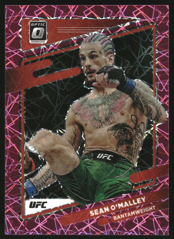 2022 Panini Donruss Optic UFC Pink Velocity Prizm #9 Sean O'Malley /79