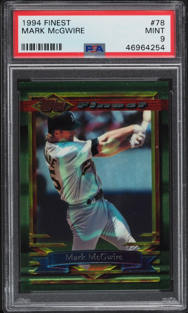1994 Finest Mark McGwire #78 PSA 9 MINT