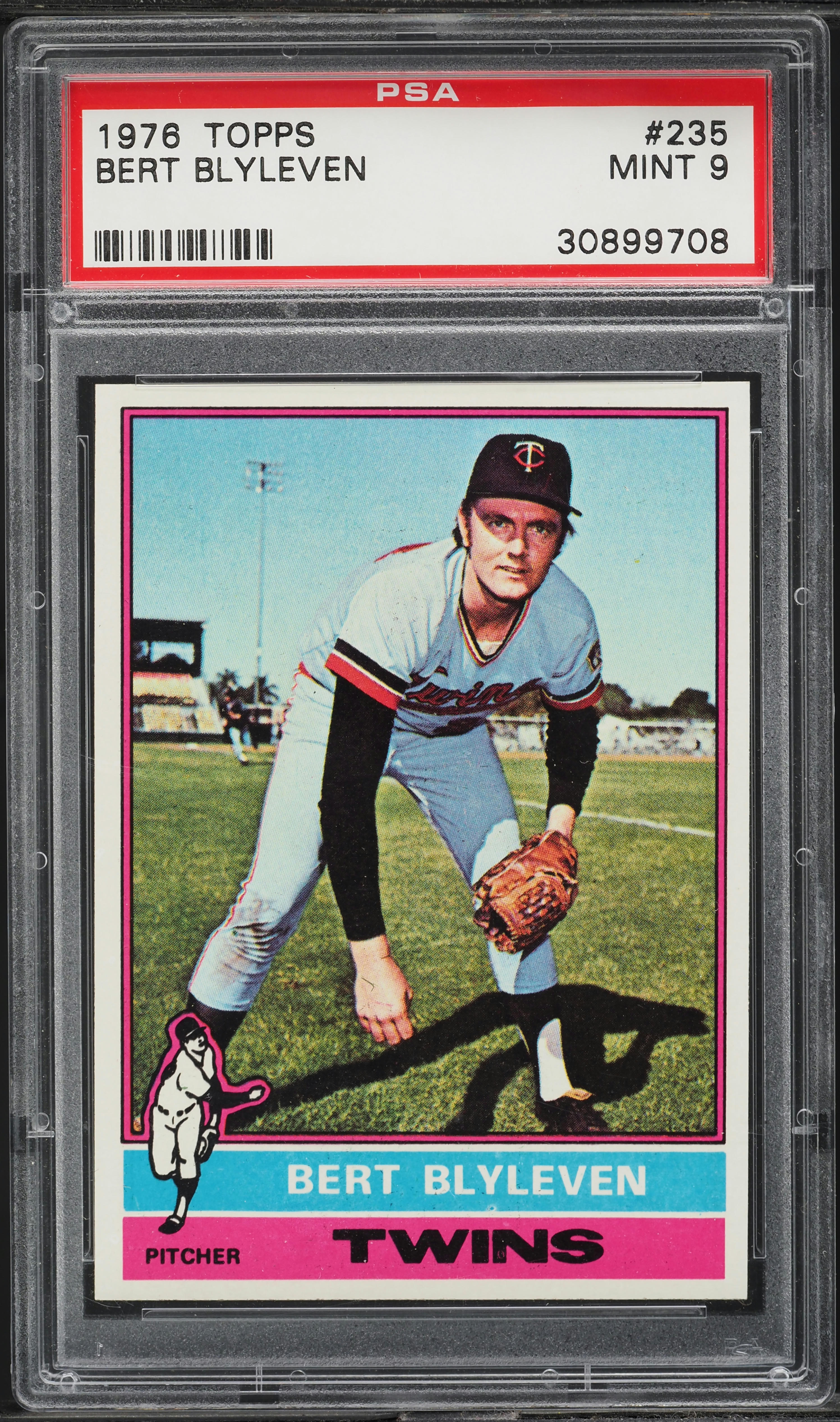 1976 Topps Bert Blyleven #235 PSA 9 MINT