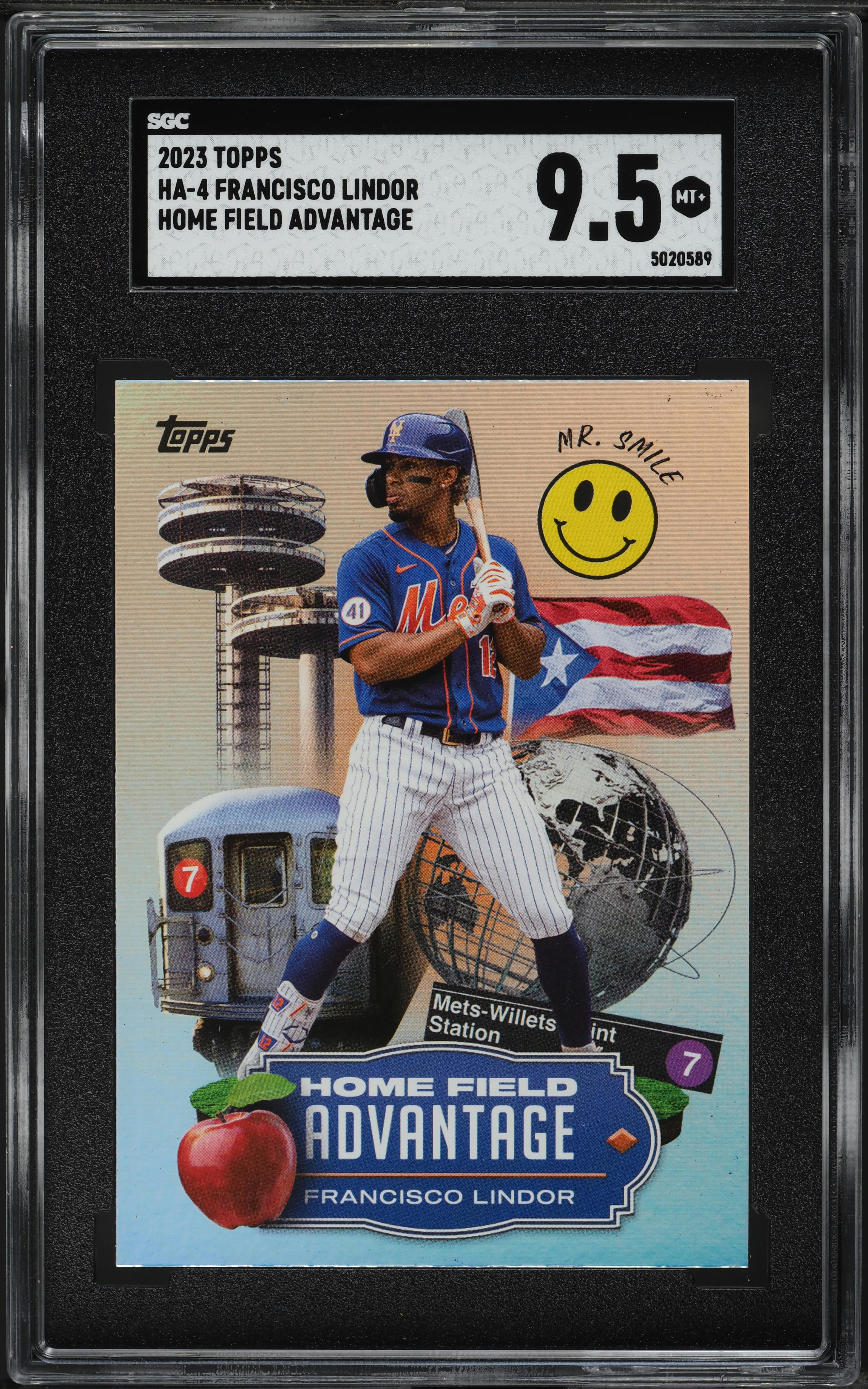 MLB TOPPS 　FRANCISCO LINDOR　HFA SSP Francisco Lindor 2025 Topps #HA-17 Home Field Advantage