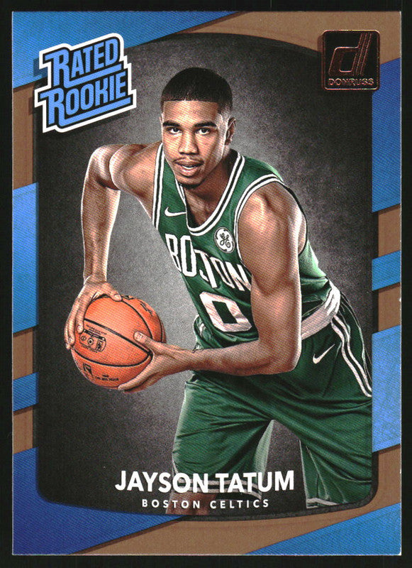 2017-18 Panini Donruss #198 Jayson Tatum RC