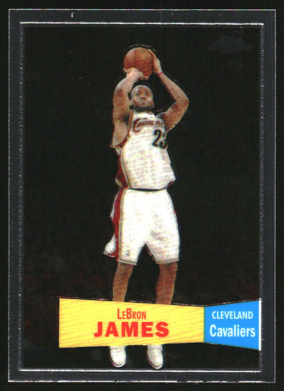 2007-08 Topps Chrome 1957-58 Variations #23 LeBron James