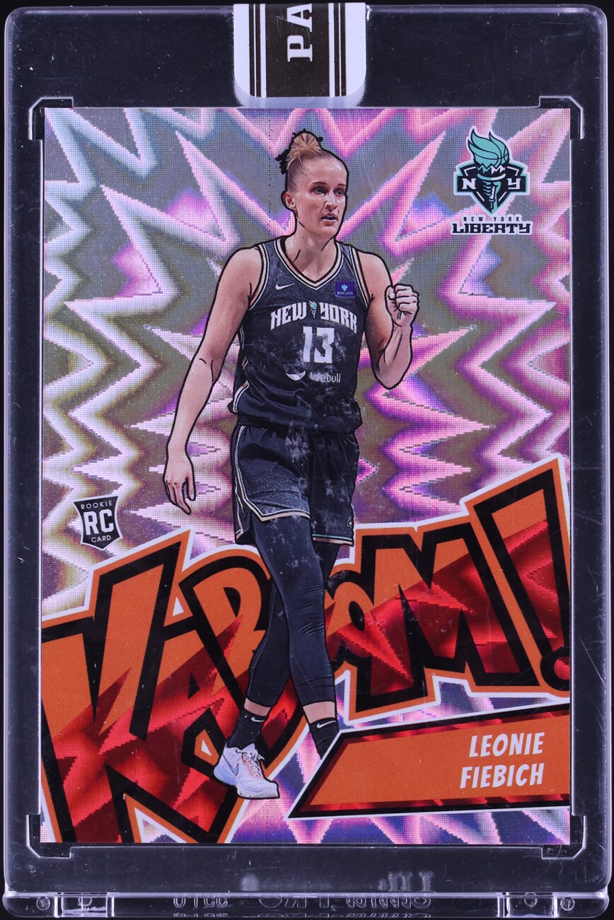 2024 Panini Royalty WNBA Kaboom! Leonie Fiebich ROOKIE #10