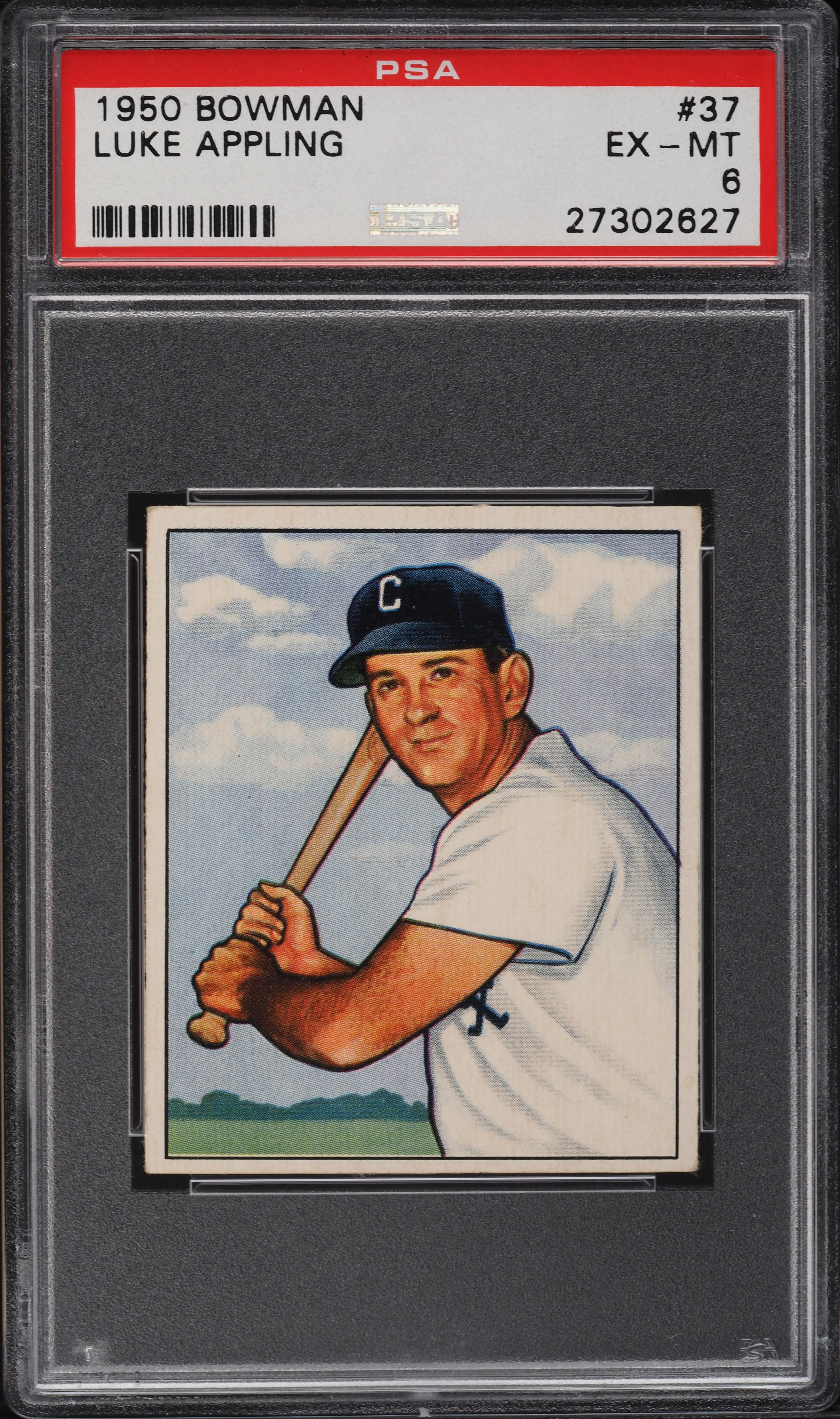 1950 Bowman Luke Appling #37 PSA 6 EXMT