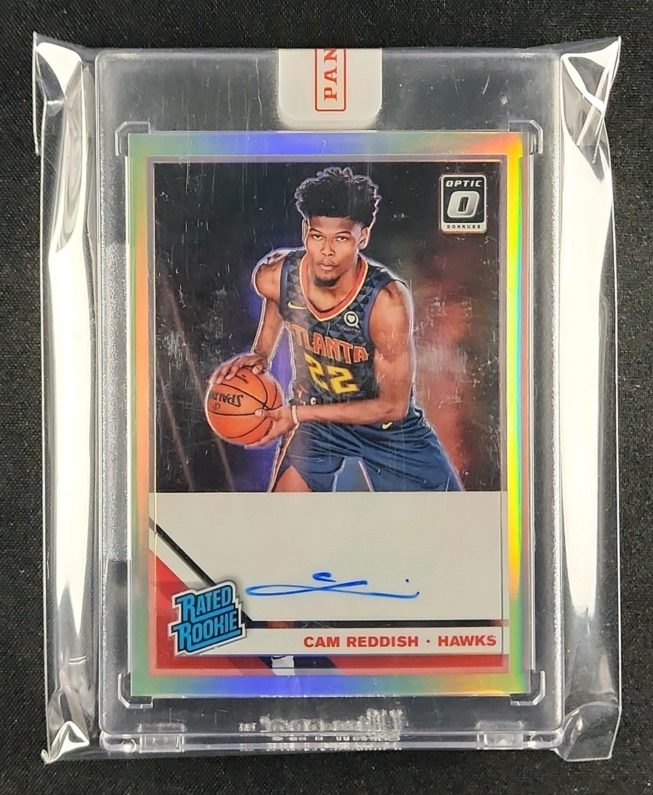 2019 Donruss Optic Signatures Holo Cam Reddish ROOKIE AUTO #170 MBA AUTH