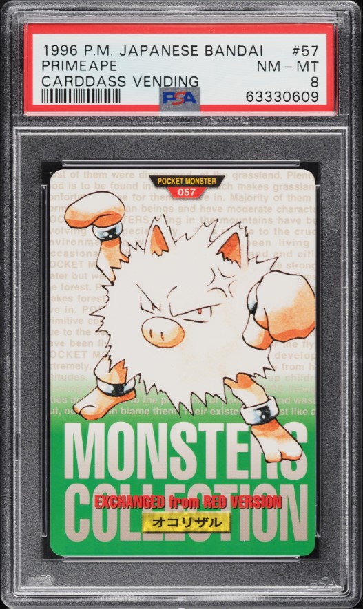 Primeape PSA 8