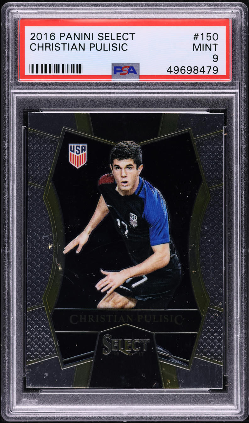 2016 Select Mezzanine Christian Pulisic ROOKIE #150 PSA 9 MINT