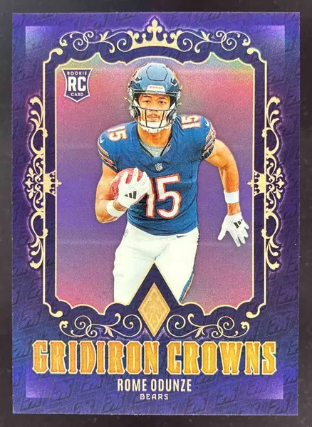 2024 Panini Phoenix Gridiron Crowns #GC-ROE Rome Odunze RC