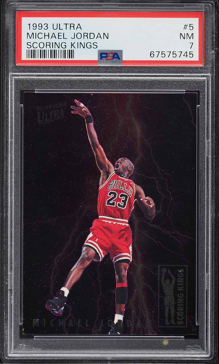 1993 Ultra Scoring Kings Michael Jordan #5 PSA 7 NRMT