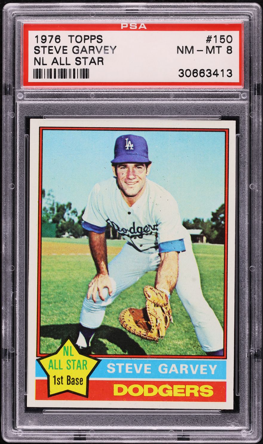 1976 Topps Steve Garvey #150 PSA 8 NM-MT