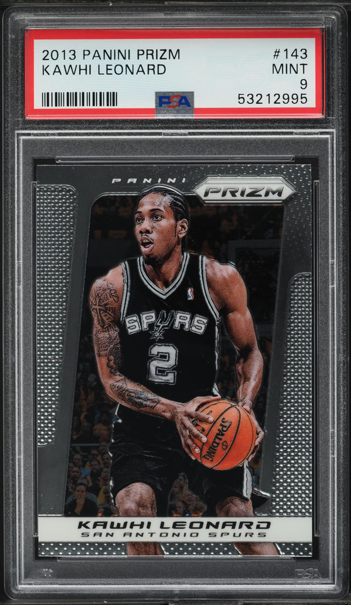2013 Panini Prizm Kawhi Leonard #143 PSA 9 MINT