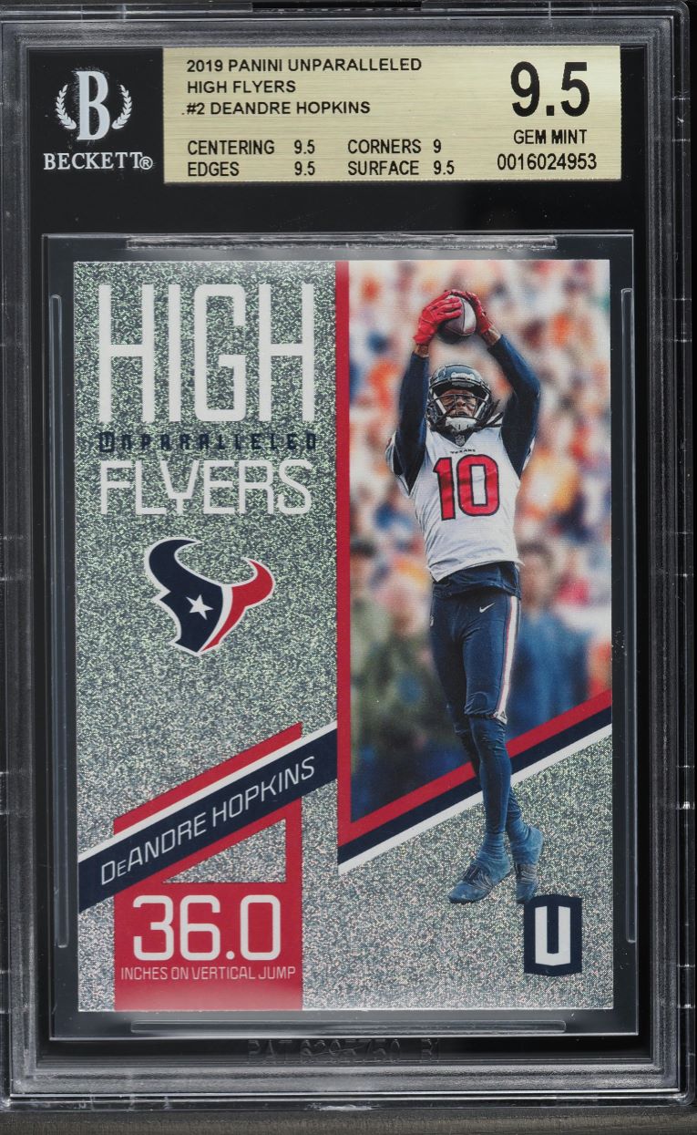 DeAndre Hopkins #HF-DH 2019 Panini Unparalleled Football High Flyers