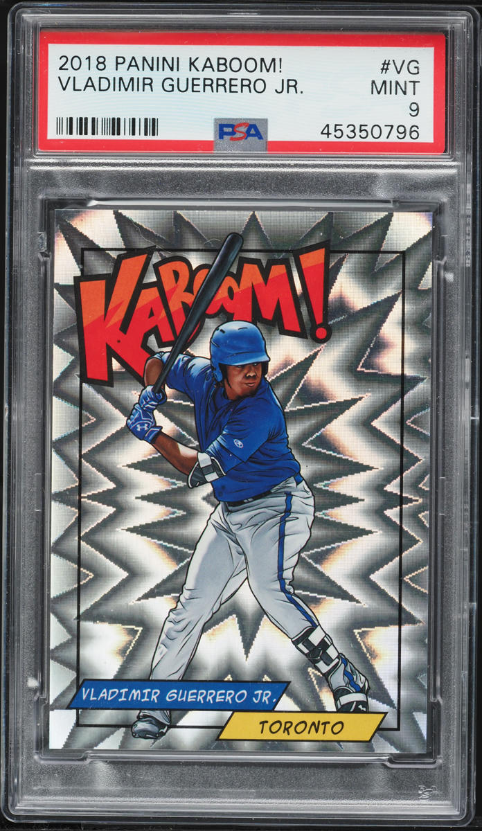 2018 Panini Kaboom! Vladimir Guerrero Jr. #K-VG PSA 9 MINT