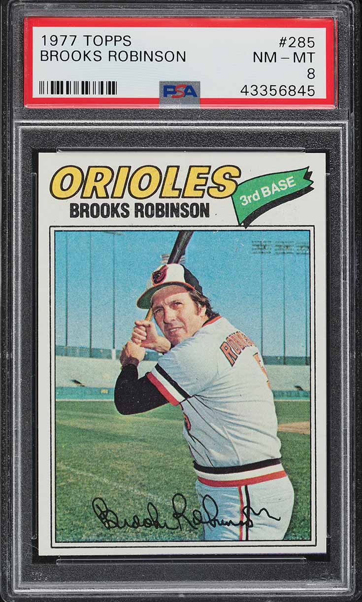 1977 Topps Brooks Robinson #285 PSA 8 NM-MT