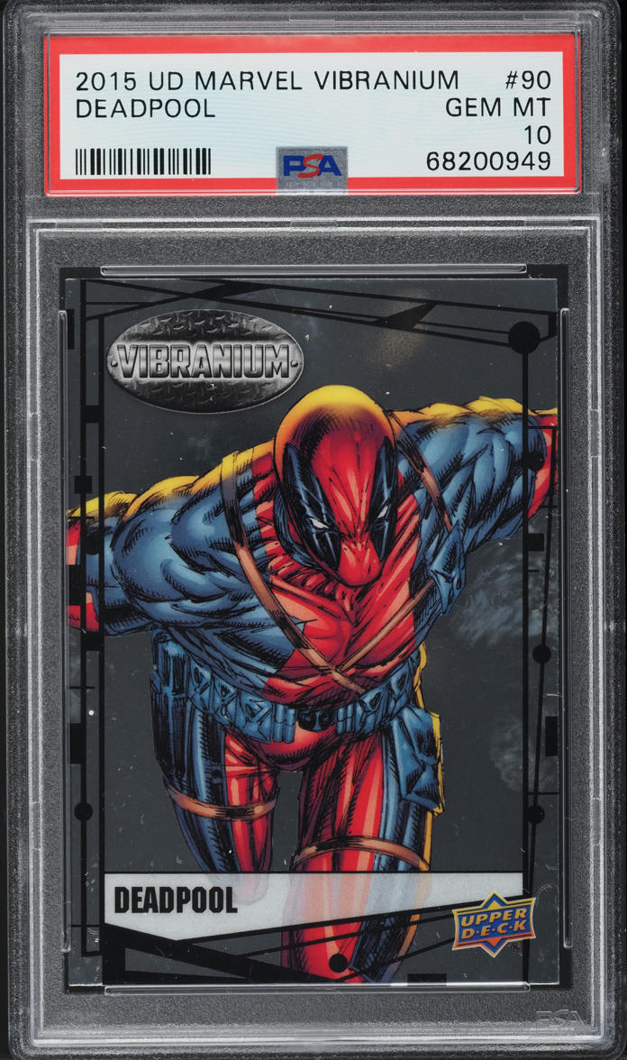 2015 Upper Deck Marvel Vibranium Deadpool #90 PSA 10 GEM MINT