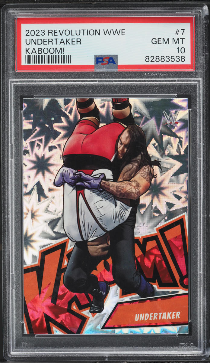 2023 Panini Revolution WWE Kaboom! Undertaker #7 PSA 10 GEM MINT