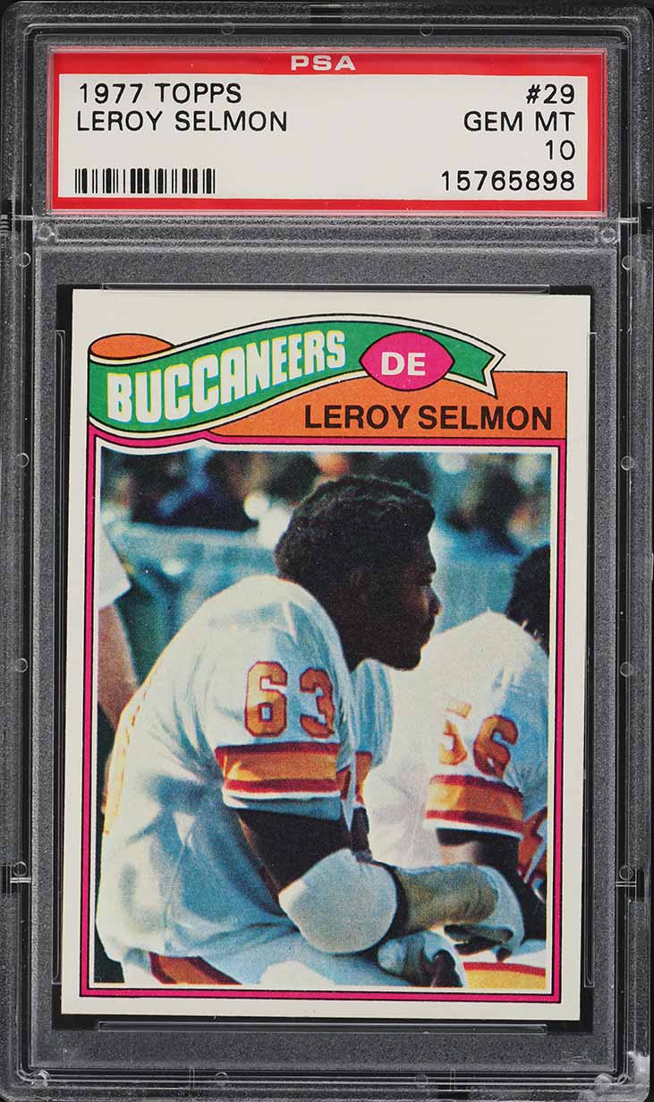 1977 Topps Football Leroy Selmon ROOKIE #29 PSA 10 GEM MINT