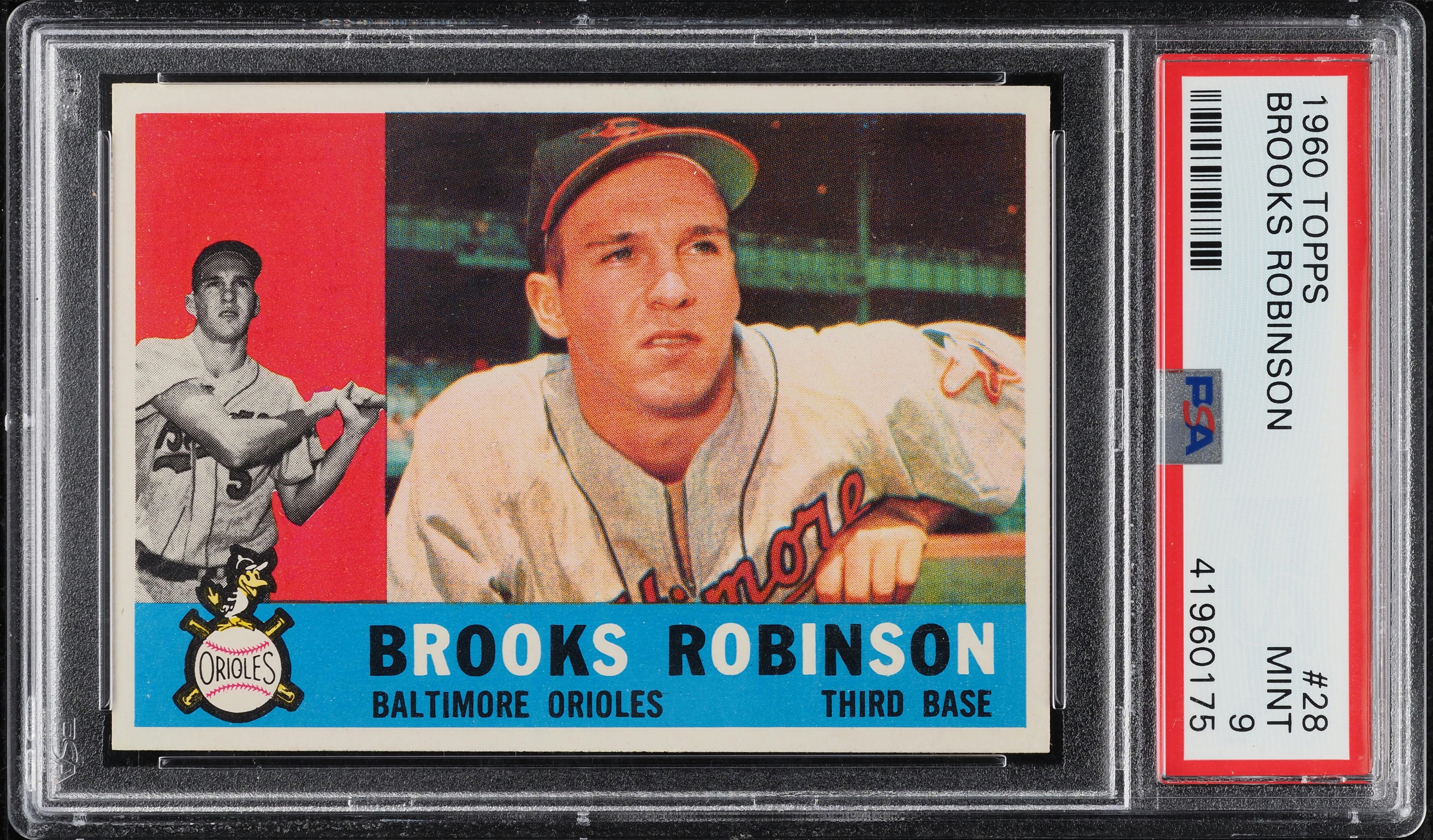 1960 Topps Brooks Robinson #28 PSA 9 MINT