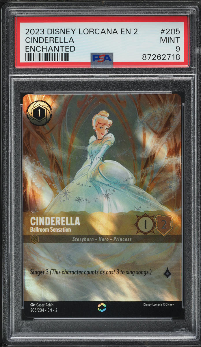 【PSA10】シンデレラ　エンチャンテッド　Cinderella Auction Prices Realized Tcg Cards 2024 DISNEY LORCANA EN 4