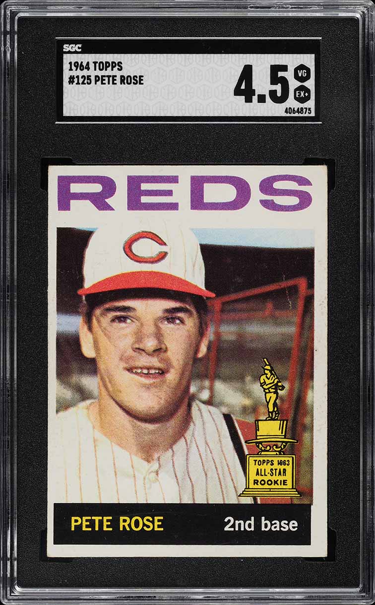 1964 Topps Pete Rose #125 SGC 4.5 VGEX+