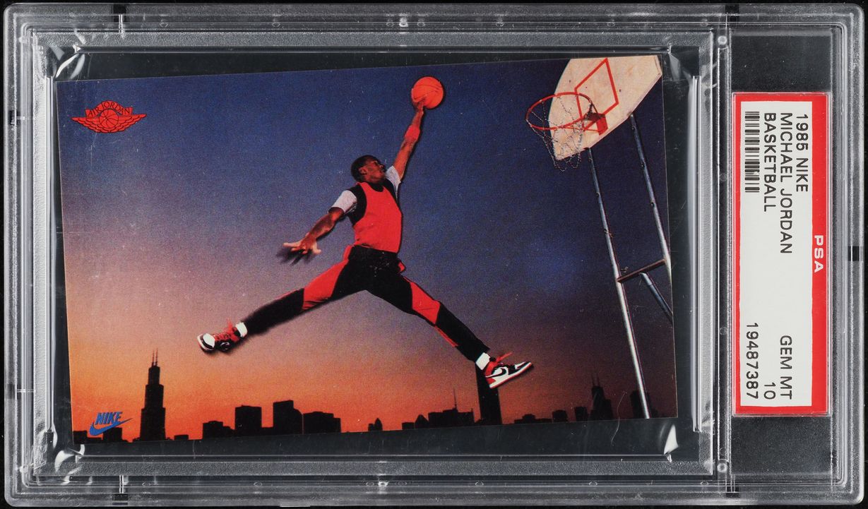 1985 Nike Promo Michael Jordan ROOKIE PSA 10 GEM MINT