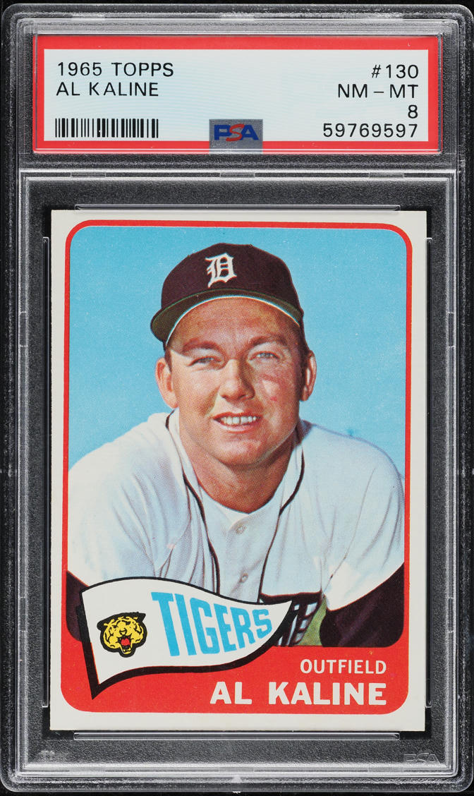 1965 Topps Al Kaline #130 PSA 8 NM-MT