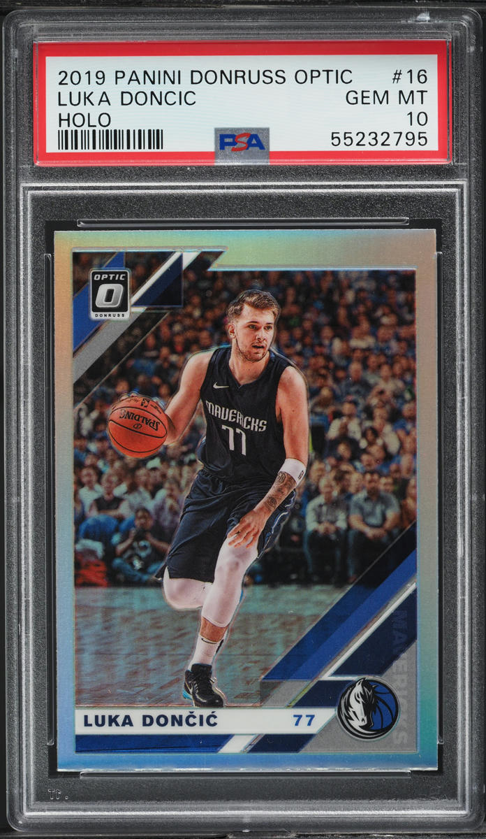2019 Donruss Optic Holo Luka Doncic #16 PSA 10 GEM MINT