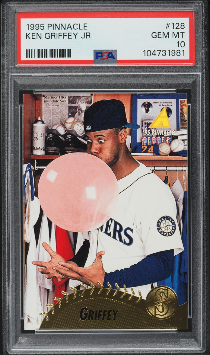 1995 Pinnacle Ken Griffey Jr. #128 PSA 10 GEM MINT