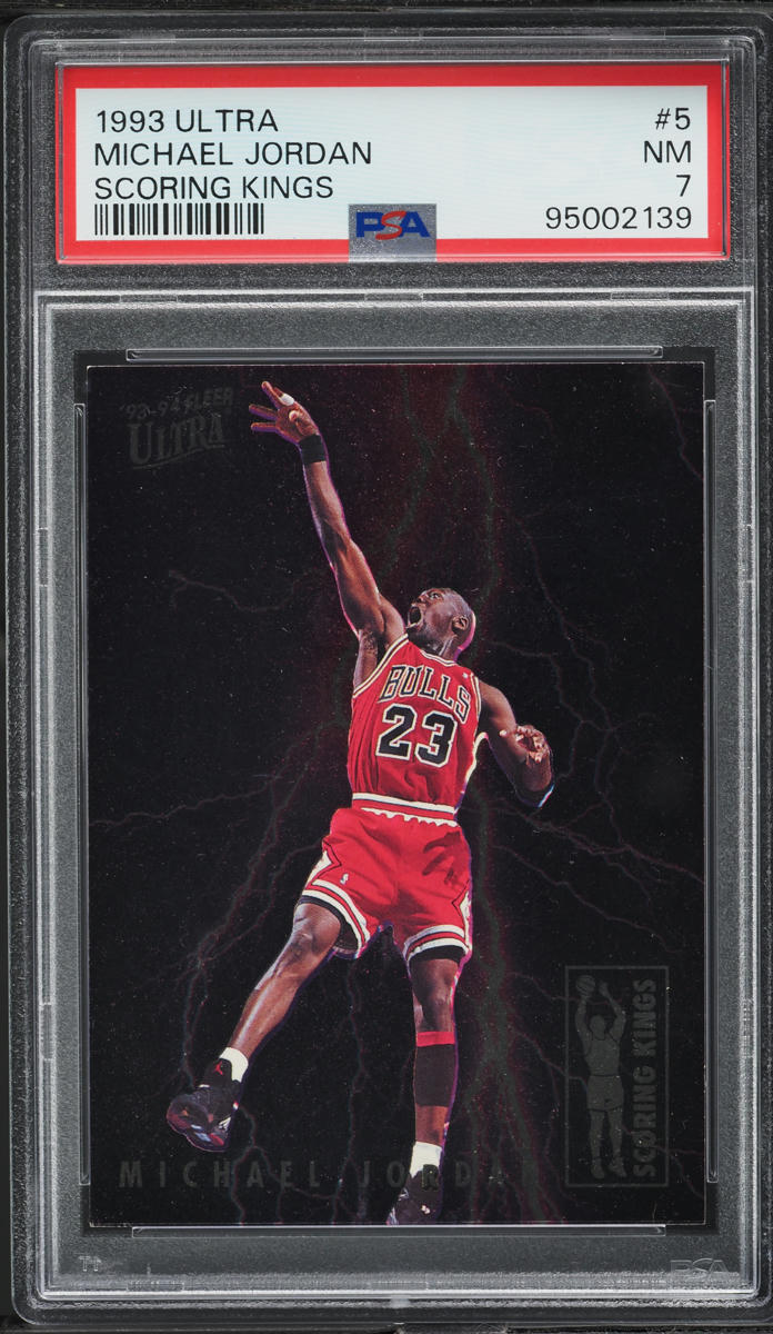 1993 Ultra Scoring Kings Michael Jordan #5 PSA 7 NRMT