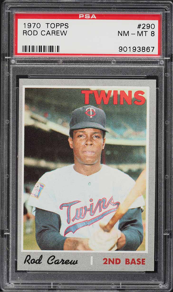 1970 Topps Rod Carew #290 PSA 8 NM-MT