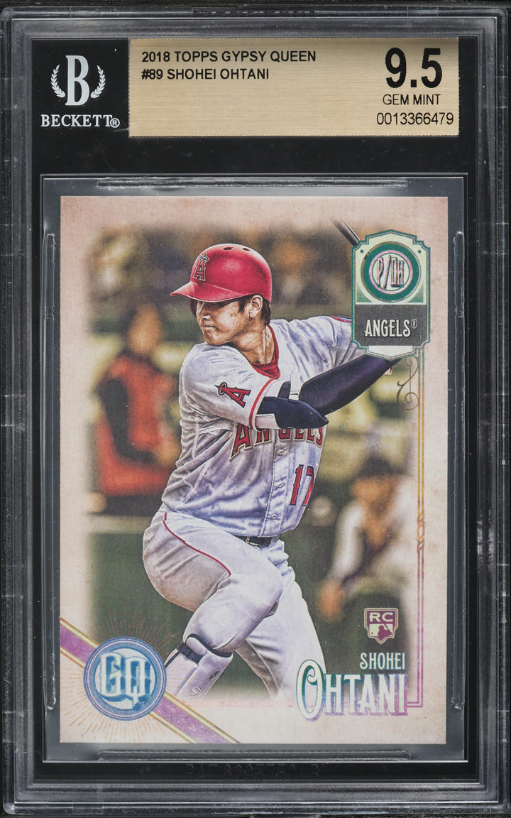【ＰSA9鑑定品_稀少】大谷翔平_RCカード_2018 Gypsy Queen 2018 Topps Gypsy Queen Shohei Ohtani #89 PSA 9 MINT Rookie