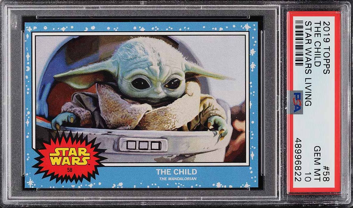 2019 Topps Star Wars Living The Child #58 PSA 10 GEM MINT