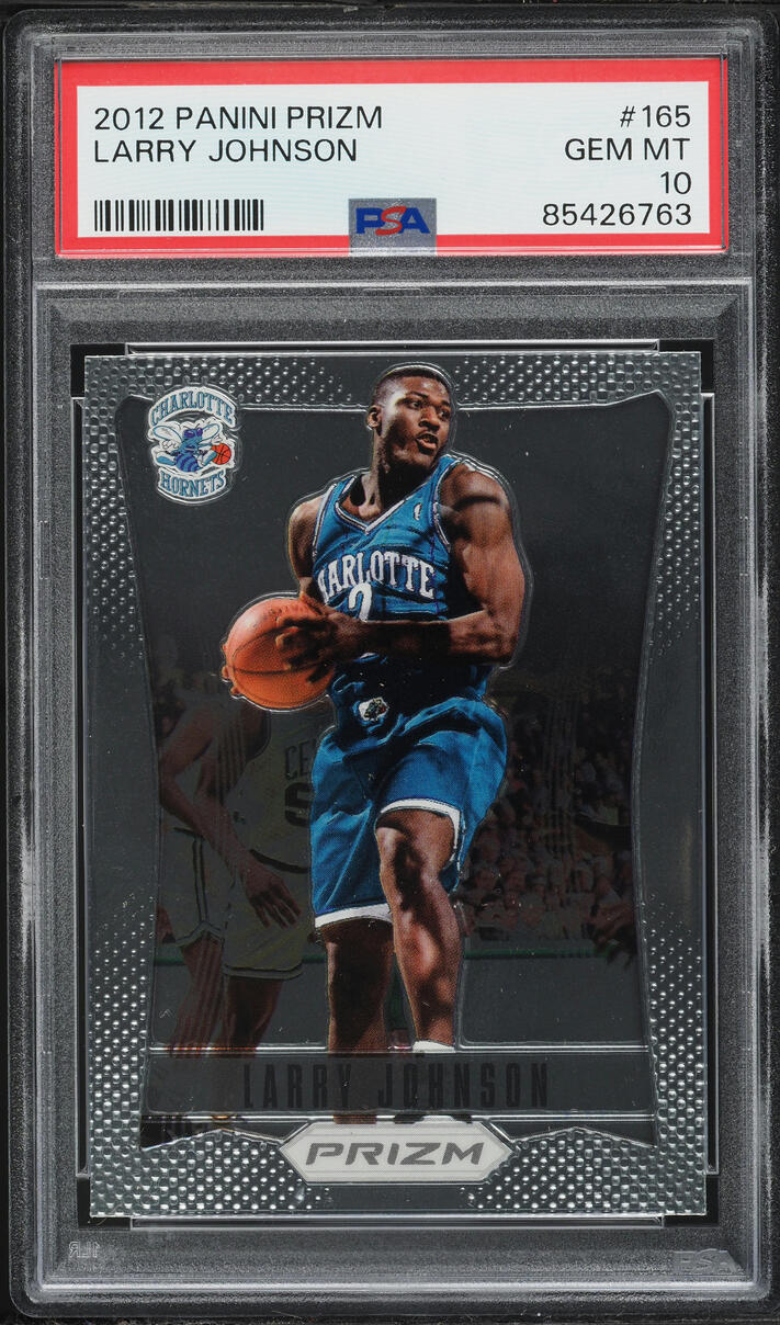 2012 Panini Prizm Larry Johnson #165 PSA 10 GEM MINT