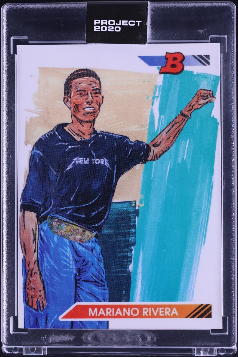 2020 Topps Project 2020 By Blake Jamieson Mariano Rivera #117