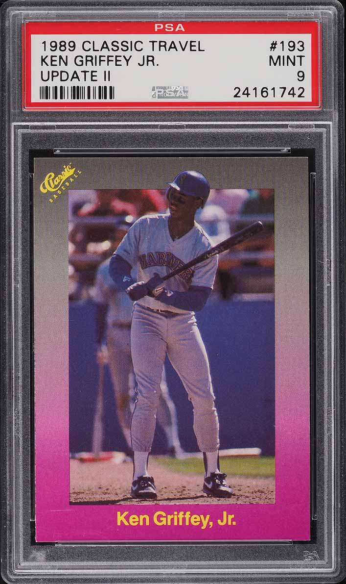 1989 Classic Travel Update II Ken Griffey Jr. ROOKIE #193 PSA 9 MINT