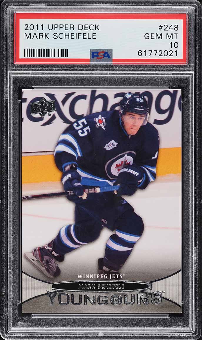 2011 Upper Deck Young Guns Mark Scheifele ROOKIE #248 PSA 10 GEM MINT