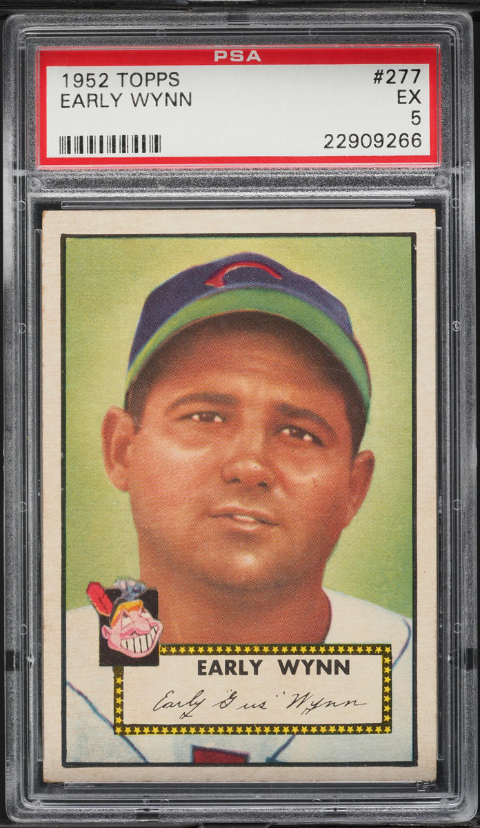 1952 Topps Early Wynn #277 PSA 5 EX