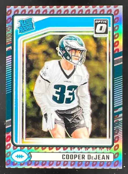 2024 Panini Donruss Optic Preview Football Emoji #305 Cooper DeJean RC Rookie
