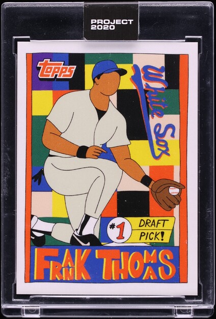 2020 Topps Project 2020 By Fucci Frank Thomas #96