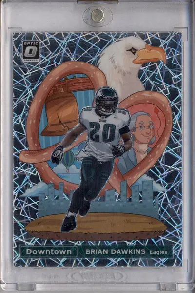 2021 Panini Donruss Optic Downtown! SSP #DT-7 Brian Dawkins