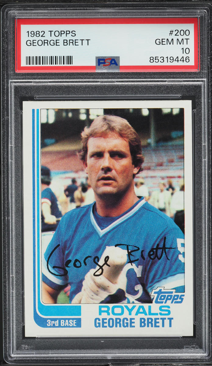 1982 Topps George Brett #200 PSA 10 GEM MINT