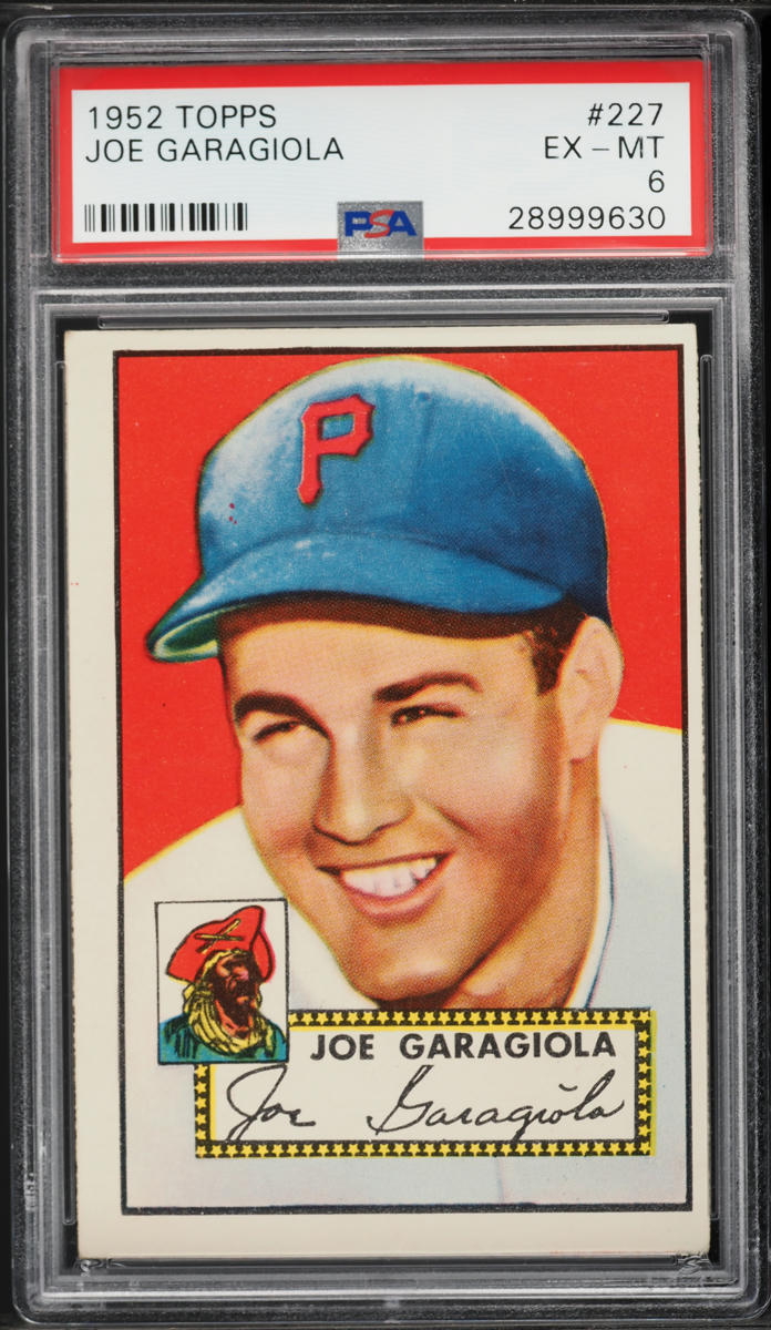 1952 Topps Joe Garagiola #227 PSA 6 EXMT