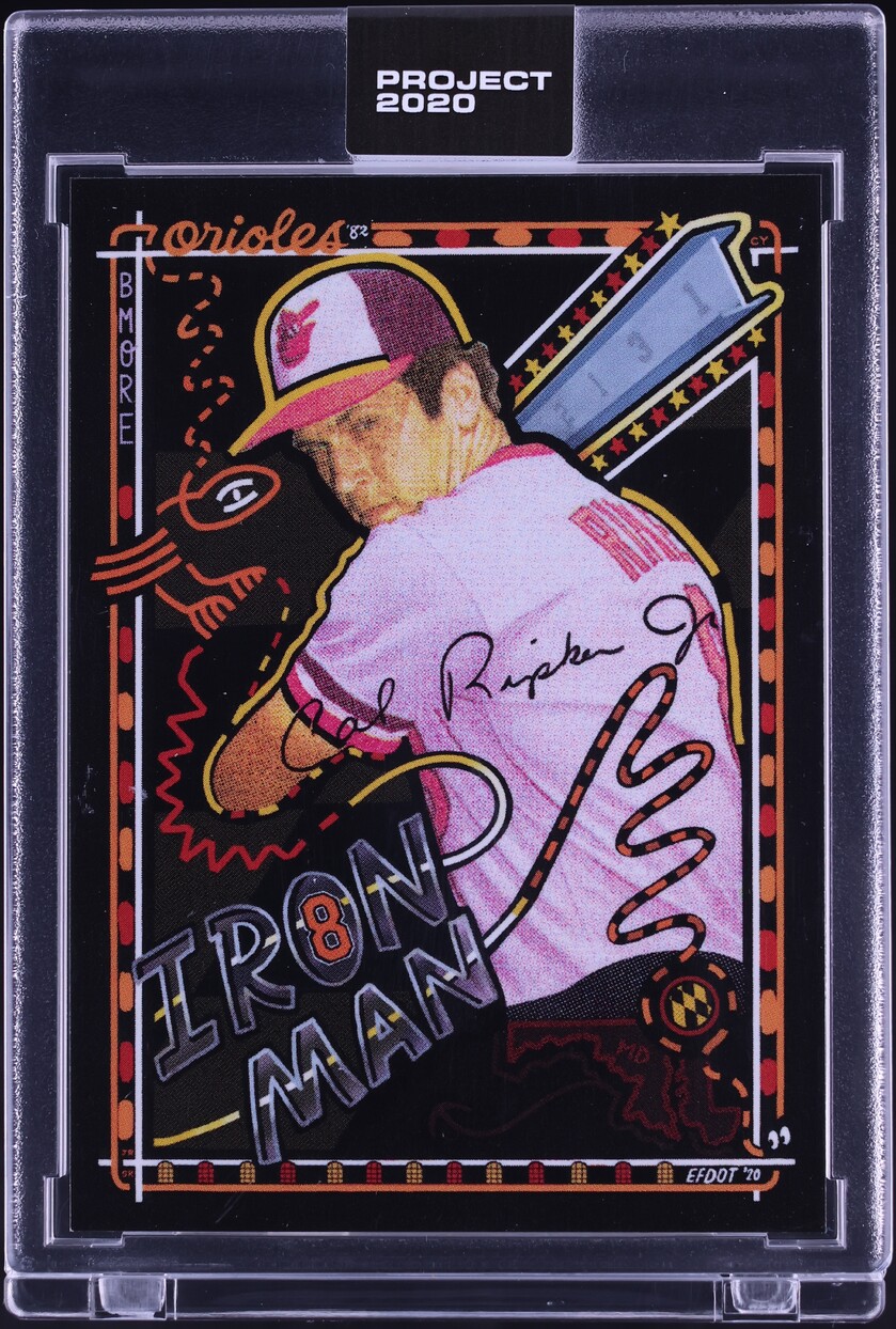 2020 Topps Project 2020 By Efdot Cal Ripken Jr. #173