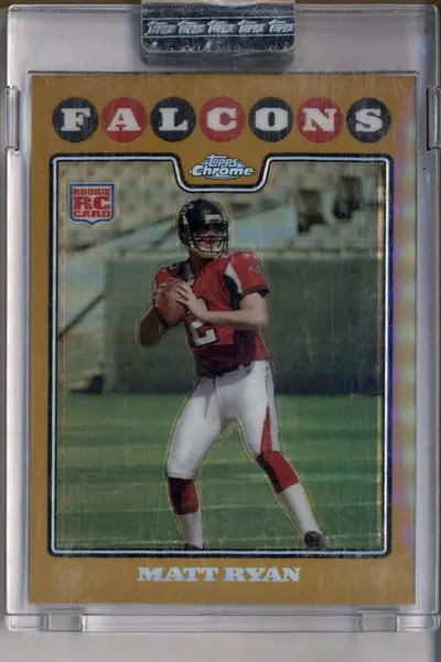 2008 Topps Chrome Gold Refractors #TC166 Matt Ryan RC /199