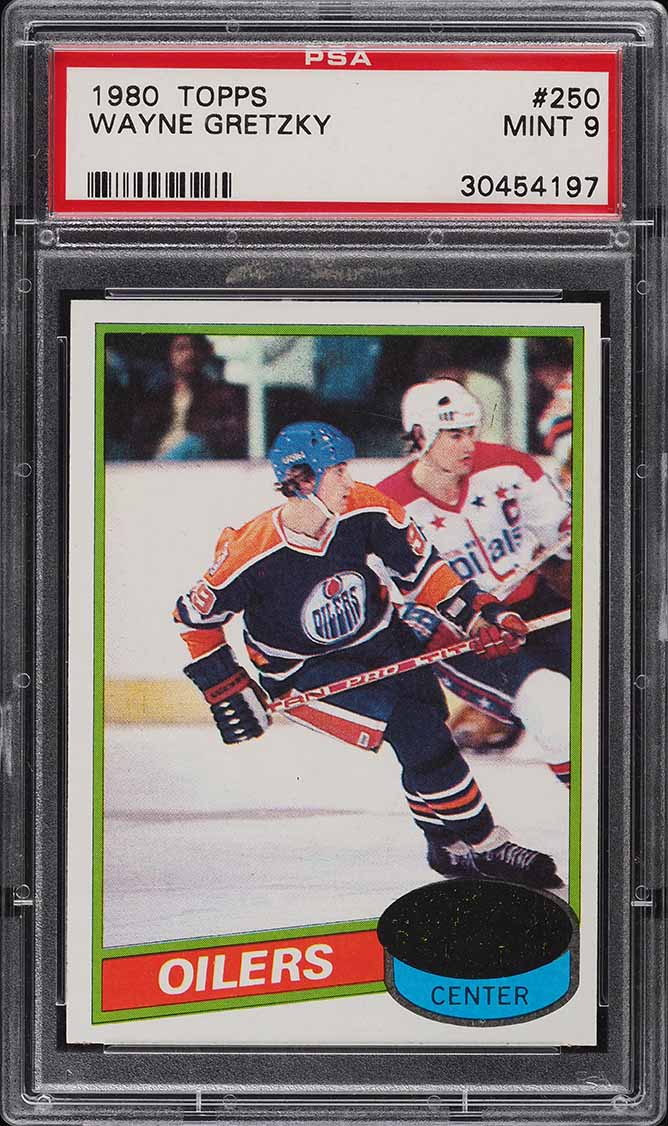 1980 Topps Hockey Wayne Gretzky #250 PSA 9 MINT