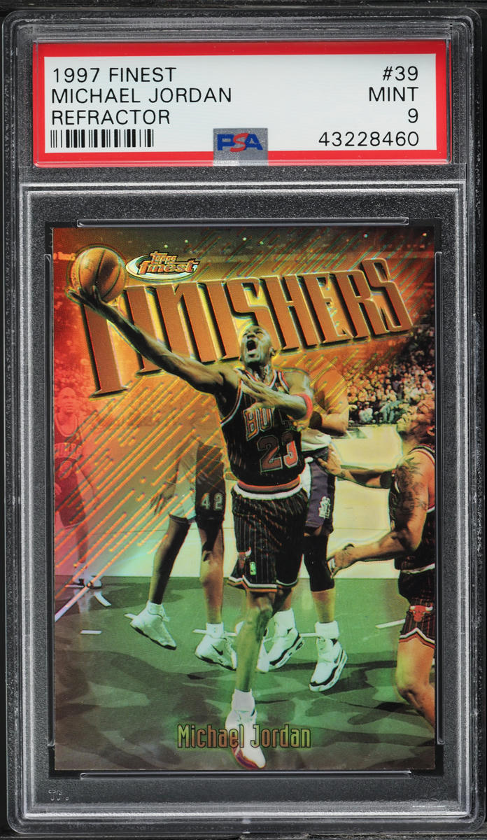 1997 Finest Refractor Michael Jordan #39 PSA 9 MINT