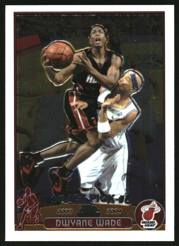 2003-04 Topps Chrome #115 Dwyane Wade RC Rookie